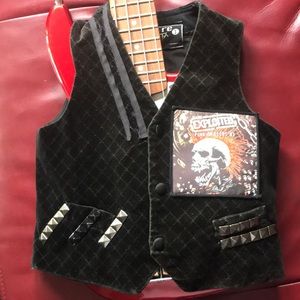 Kids punk vest vintage.